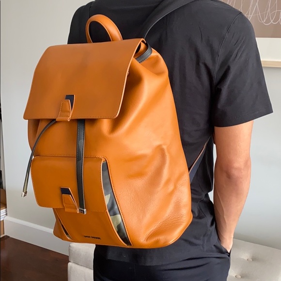 Dior Other - Dior Homme Tan Calf Skin back pack